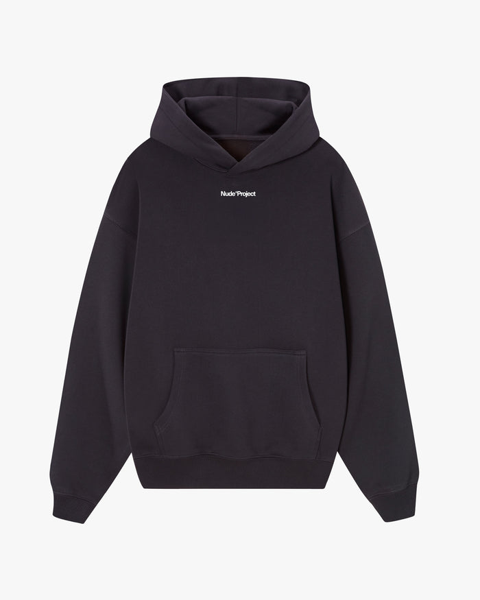 Play With Logo Hoodie Black
