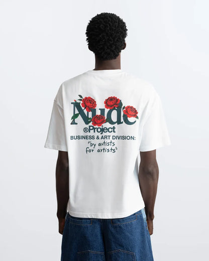 Play With Logo Tee White