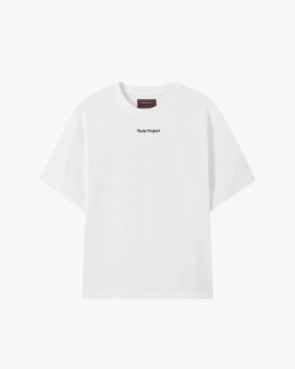 Play With Logo Tee White