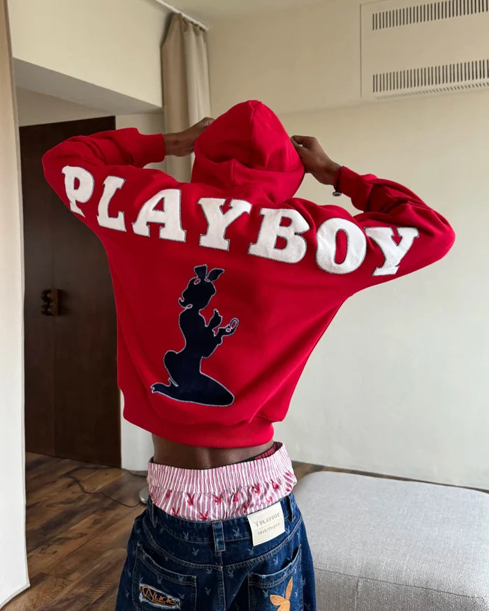 Playboy Hoodie Red