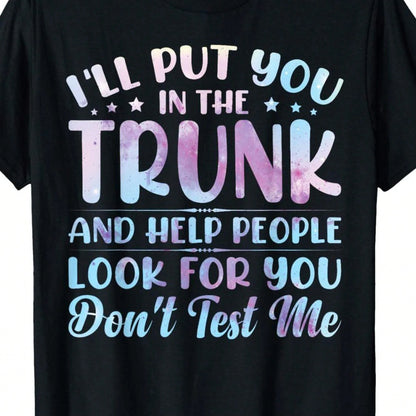 Plus-Size Women's Fun Graphic T-Shirt, Soft And Breathable, Regular Style, Casual Wear, Birthday/Christmas Gift, Fashionable And Comfortable.