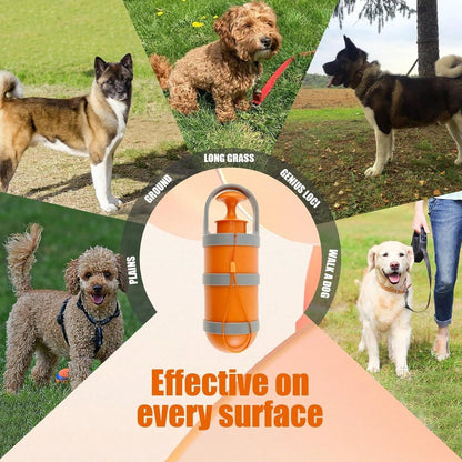 Portable Dog Feces Cleaner, Non-Contact Dog Waste Cleaner, Suitable For Small And Large Dogs, With Garbage Bag Additions And Dog Poop Bag, Without Battery