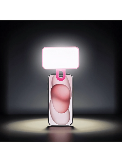 Portable Selfie Fill Light With Clip, Suitable For Phone Camera, Video Conference, 3 Lighting Modes, Rechargeable, Compact, Fit For Laptop/Phone/Tablet/Zoom Call/Makeup, Ideal For Selfie And Live Stre