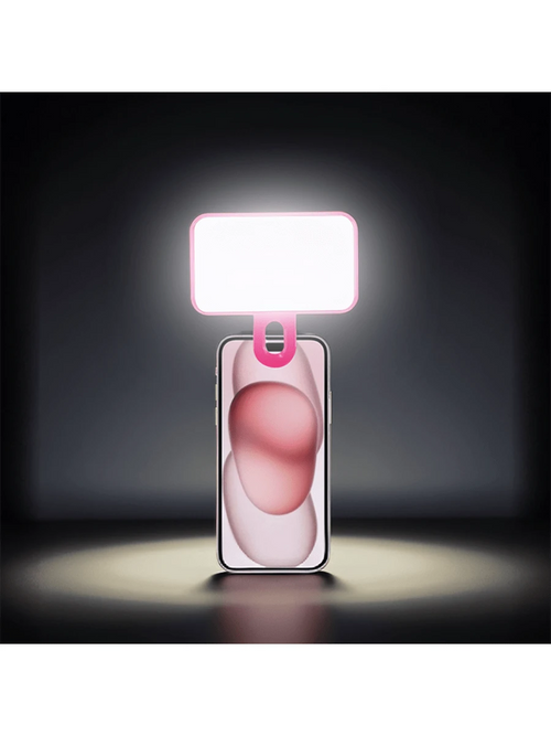 Portable Selfie Fill Light With Clip, Suitable For Phone Camera, Video Conference, 3 Lighting Modes, Rechargeable, Compact, Fit For Laptop/Phone/Tablet/Zoom Call/Makeup, Ideal For Selfie And Live Stre