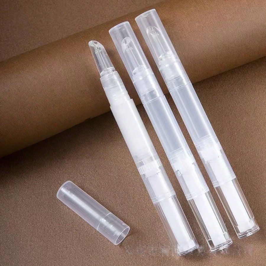 Portable Travel Liquid Foundation Refill Pen, Disposable Empty Tube, Suitable For Primer, Cuticle Oil And Acne Serum