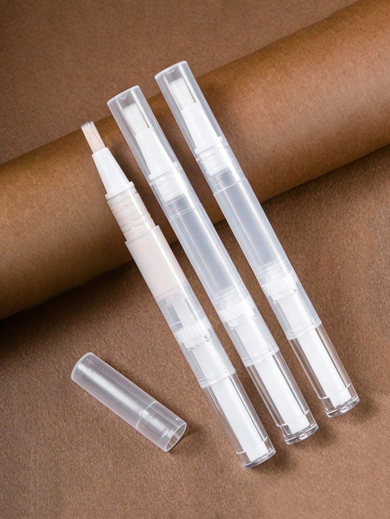 Portable Travel Liquid Foundation Refill Pen, Disposable Empty Tube, Suitable For Primer, Cuticle Oil And Acne Serum