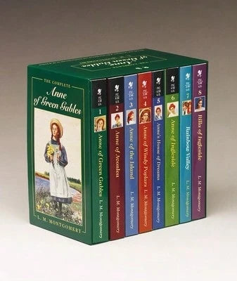 Pre-Owned Anne Of Green Gables, Complete 8-Book Box Set (Paperback) By L M Montgomery