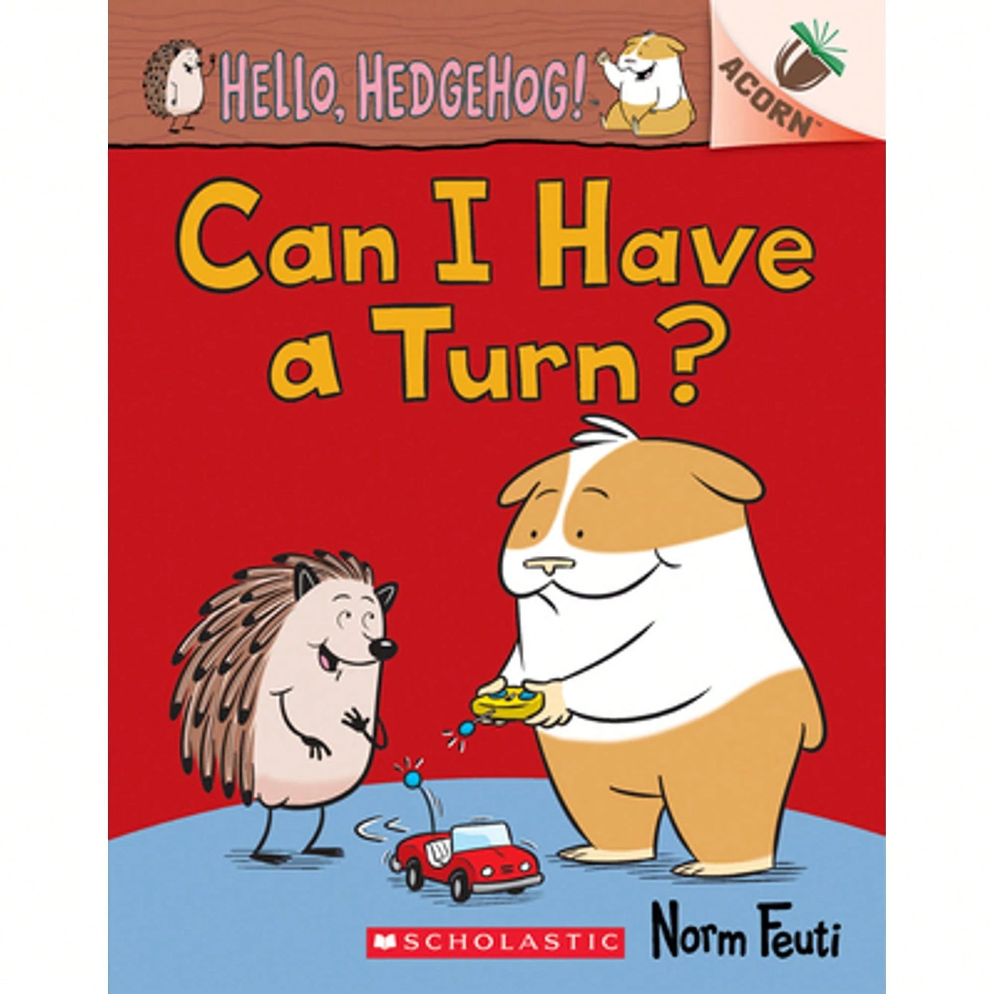 Pre-Owned Can I Have A Turn?: An Acorn Book (Hello, Hedgehog! #5) (Paperback) By Norm Feuti