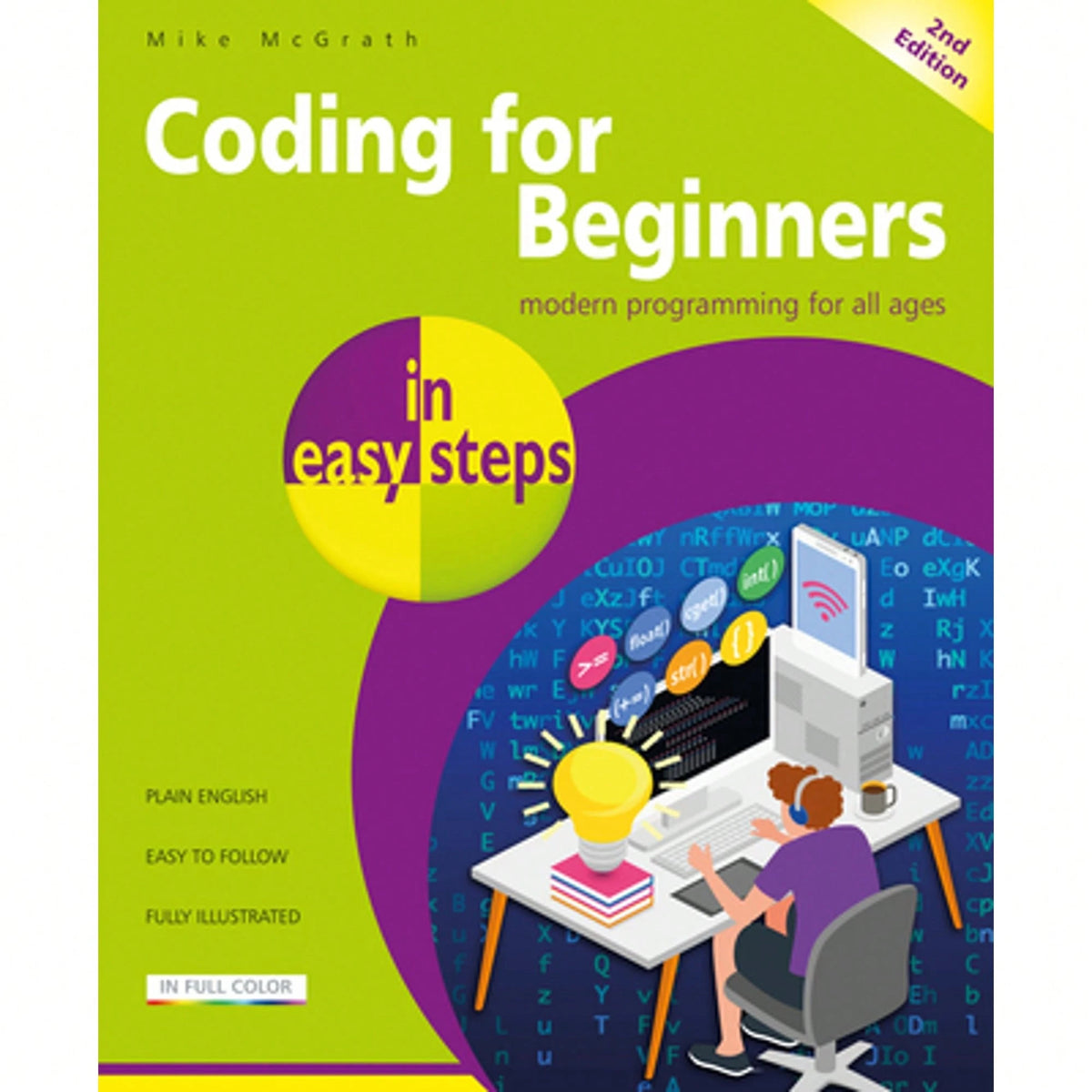 Pre-Owned Coding For Beginners In Easy Steps (Paperback) By Mike McGrath