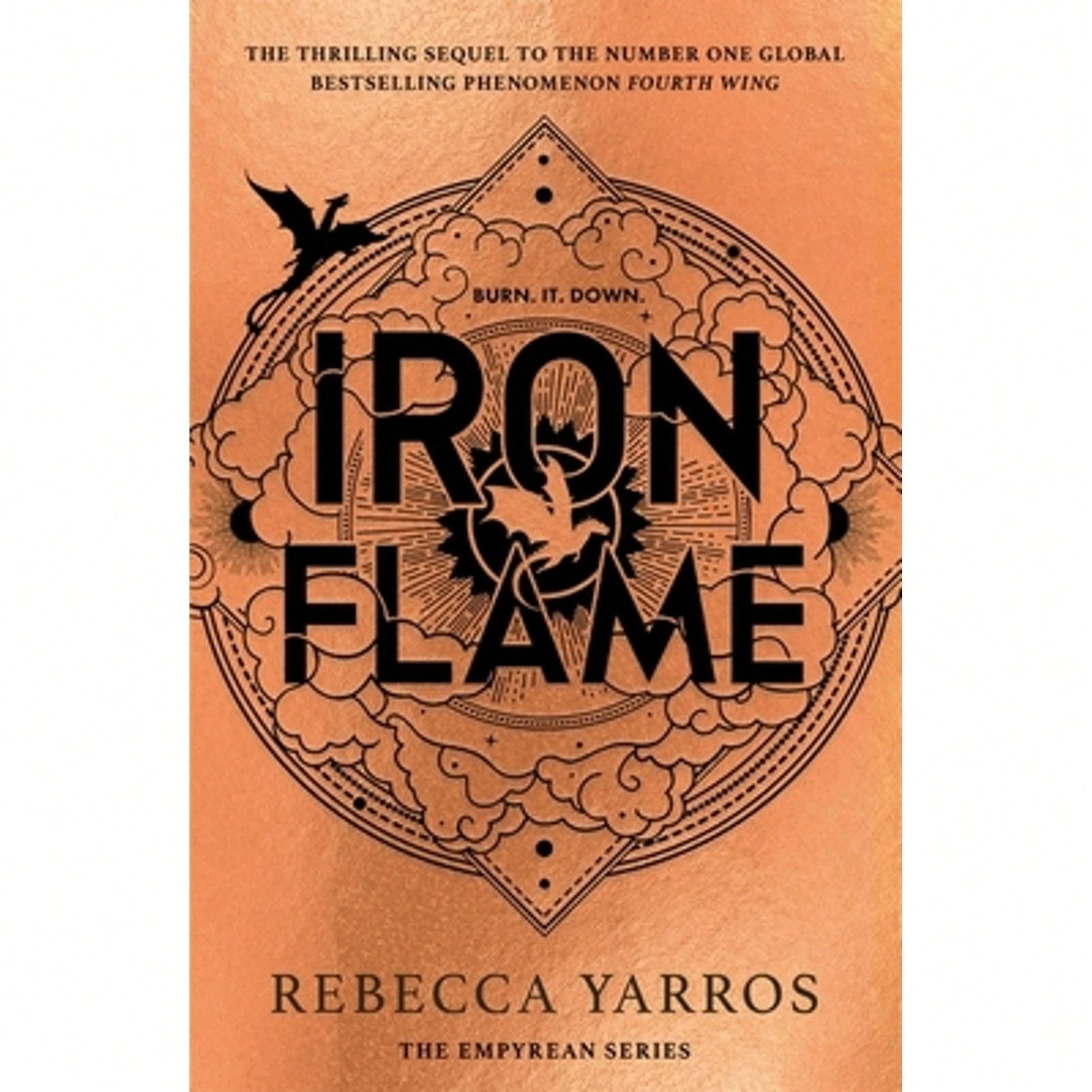 Pre-Owned Iron Flame: DISCOVER THE GLOBAL PHENOMENON THAT EVERYONE CAN'T STOP TALKING ABOUT! (Hardcover) By Rebecca Yarros