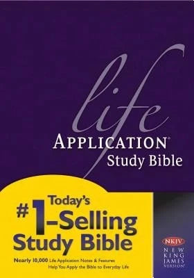 Pre-Owned Life Application Study Bible-NKJV (Hardcover) By Tyndale (Creator)