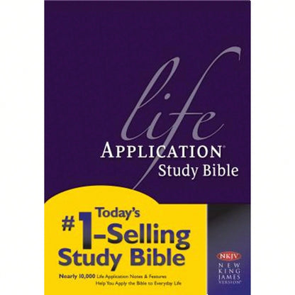 Pre-Owned Life Application Study Bible-NKJV (Hardcover) By Tyndale (Creator)