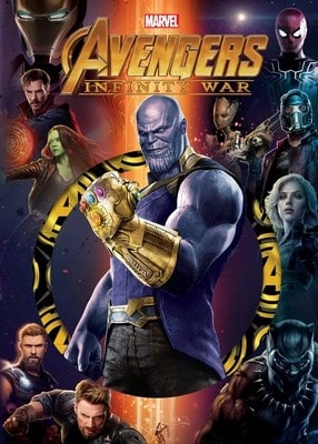 Pre-Owned Marvel Die-Cut Classic: Avengers Infinity War (Hardcover) By Editors Of Studio Fun International