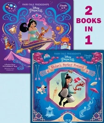 Pre-Owned Mulan's Perfect Present/Jasmine's New Friends (Disney Princess) (Paperback) By Random House Disney