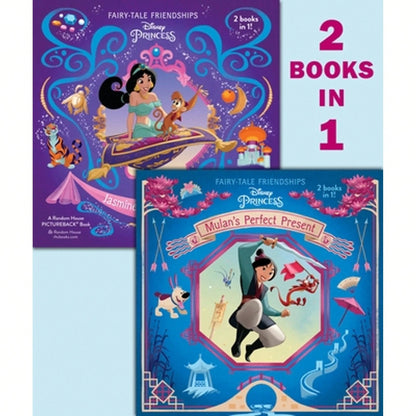 Pre-Owned Mulan's Perfect Present/Jasmine's New Friends (Disney Princess) (Paperback) By Random House Disney