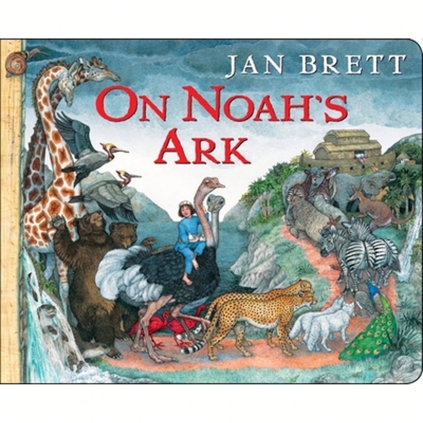 Pre-Owned On Noah's Ark (Hardcover) By Jan Brett