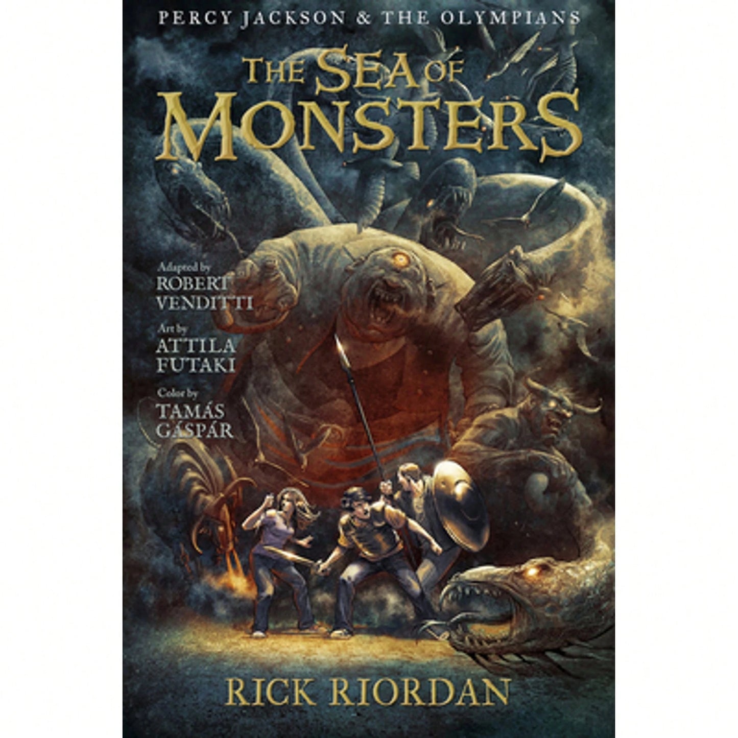 Pre-Owned Percy Jackson And The Olympians: Sea Of Monsters, The: The Graphic Novel (Paperback) By Rick Riordan, Robert Venditti