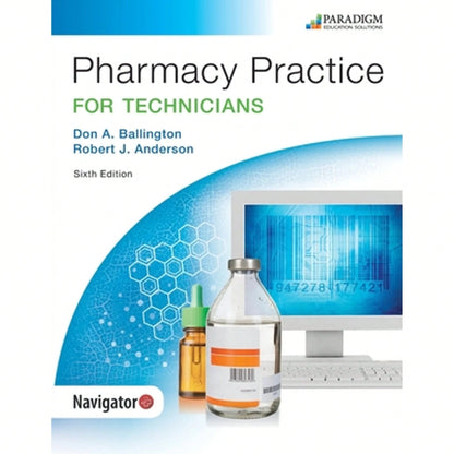 Pre-Owned Pharmacy Practice For Technicians: Text (Paperback) By Don A. Ballington, Robert J. Anderson