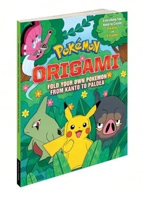 Pre-Owned Pokémon Origami: Fold Your Own Pokémon From Kanto To Paldea: One Pokémon From Every Region (Paperback) By Pikachu Press