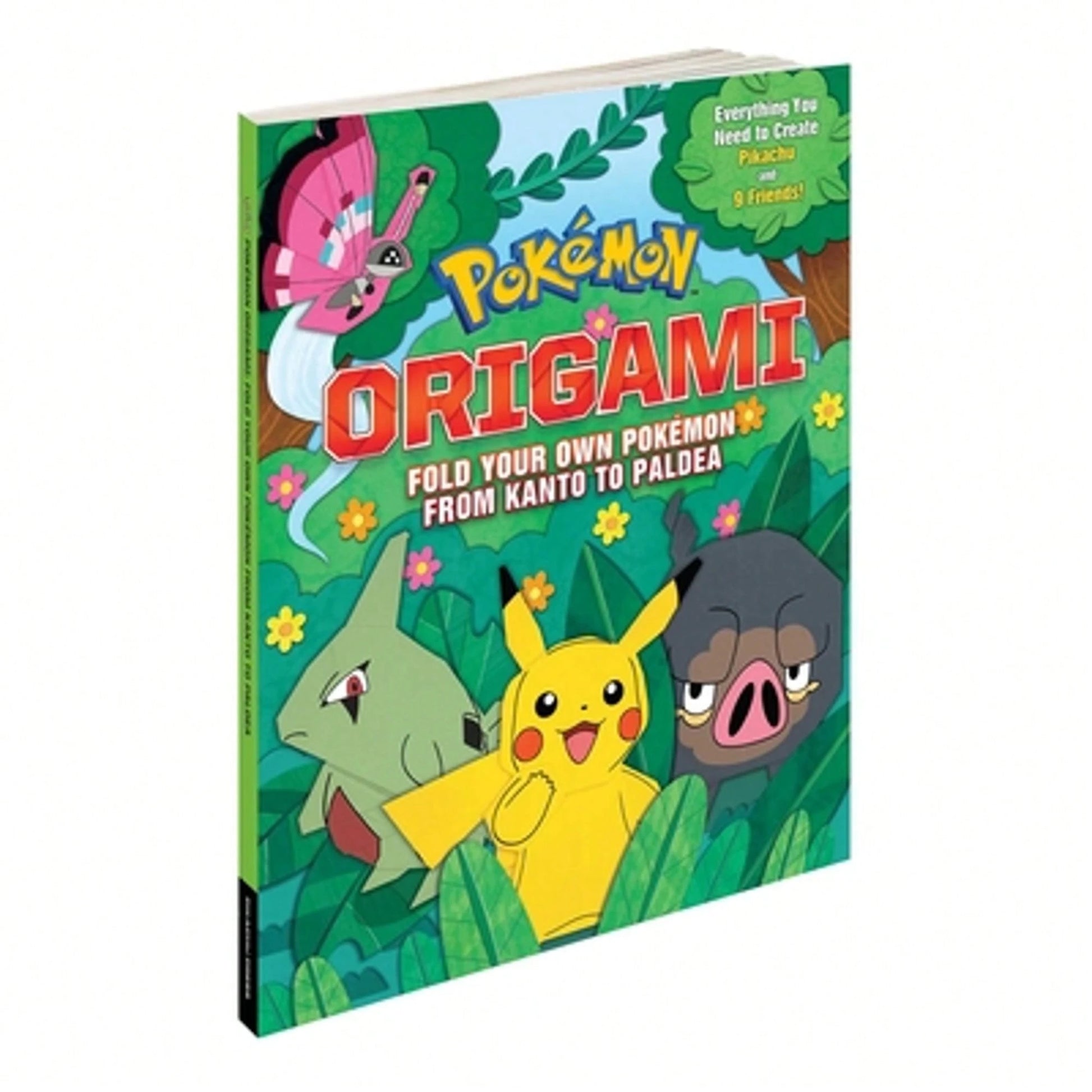 Pre-Owned Pokémon Origami: Fold Your Own Pokémon From Kanto To Paldea: One Pokémon From Every Region (Paperback) By Pikachu Press