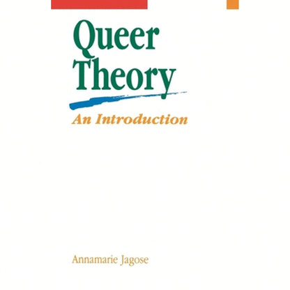 Pre-Owned Queer Theory: An Introduction (Paperback) By Annamarie Jagose