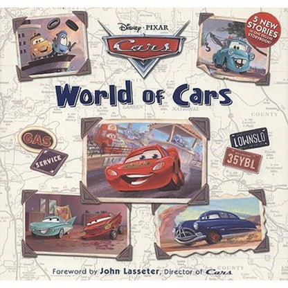 Pre-Owned World Of Cars (Hardcover) By Disney Books