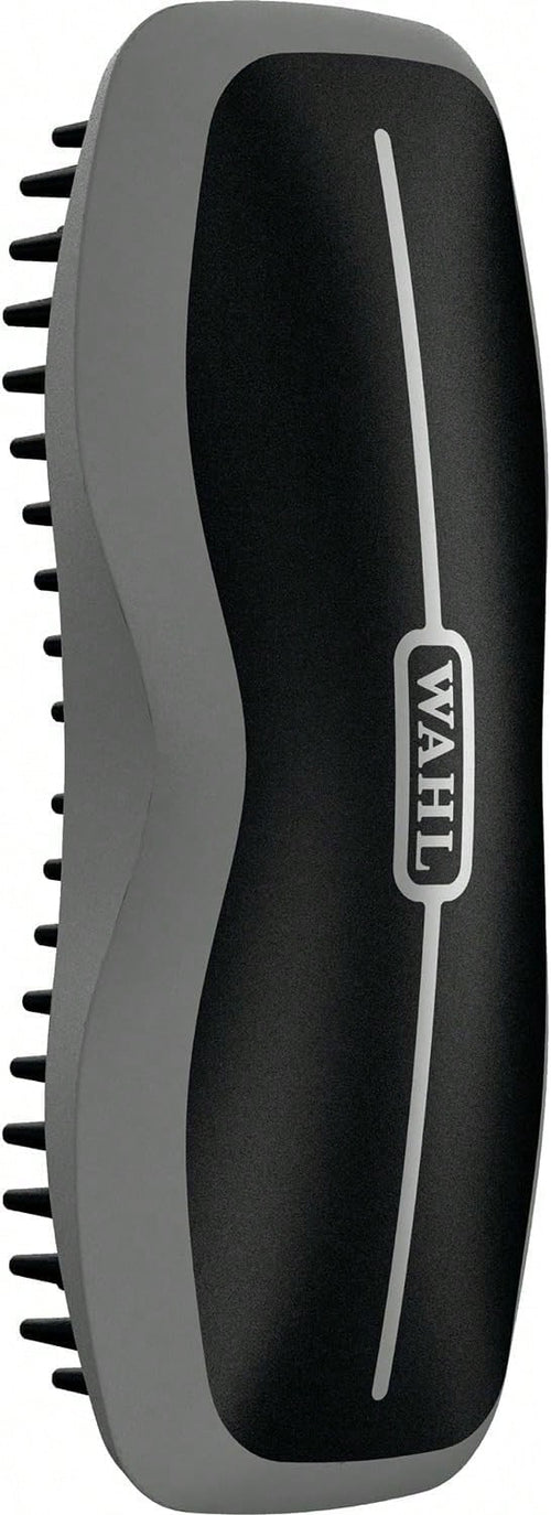 Professional Animal Ergonomic Horse Grooming Rubber Curry Brush (#858712)- Black, Hair Type: All, For Equestrians