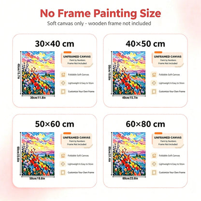 [Professional Art Use] 1pc Digital Oil Painting Set, Elegant Heron Bird Poster, Minimalist Canvas Print, Strong Heron, DIY Kit For Adult Beginners, Living Room & Bedroom Decor, Easter, Mother's Day, F