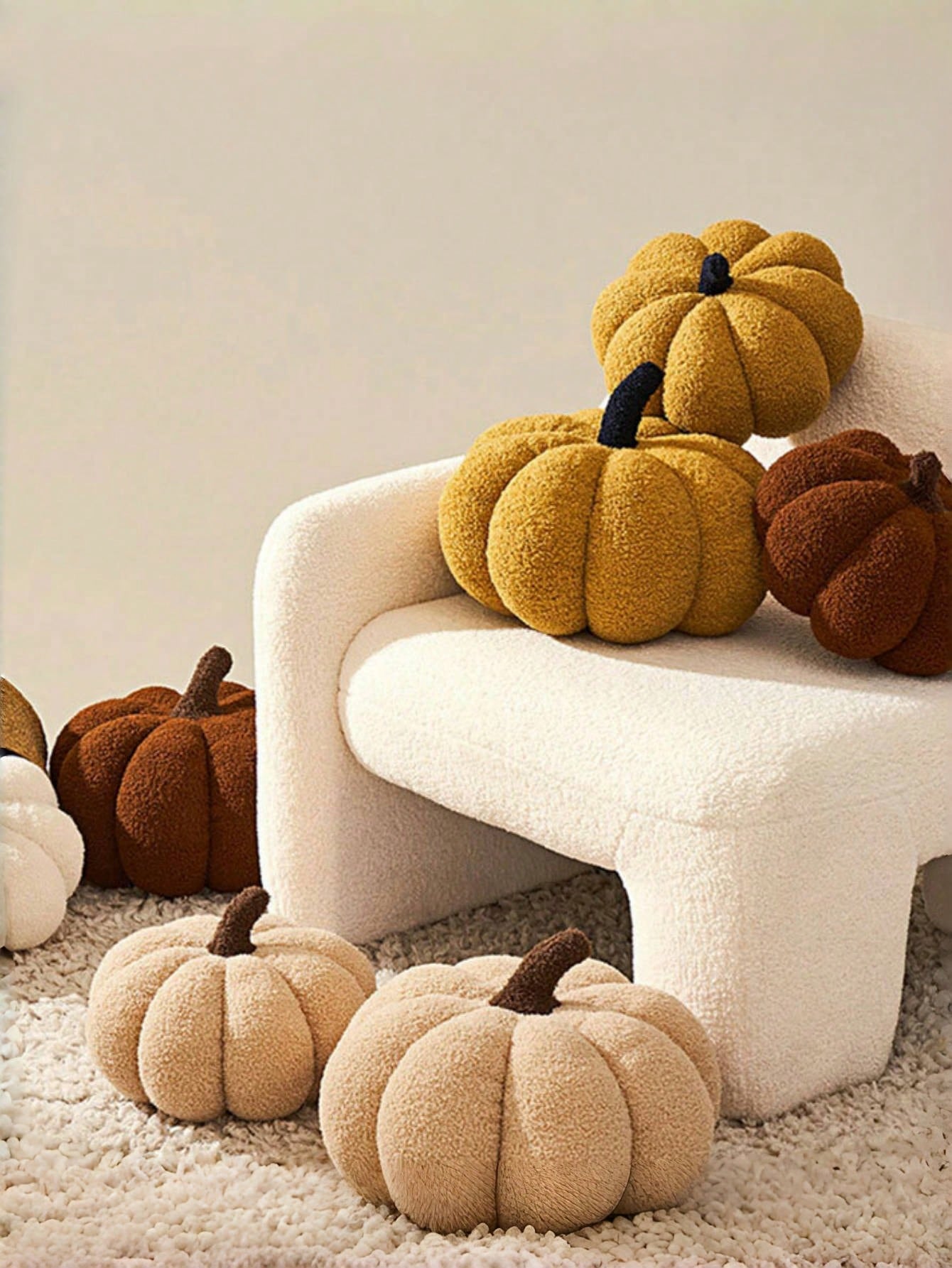 Pumpkin Pillow, Soft And Adorable Halloween Pumpkin Decorative Pillow, Perfect For Adding A Festive Touch To Your Home Decor. Ideal For Use In Bedrooms Or On Sofa Cushions, This Pumpkin Pillow Makes A