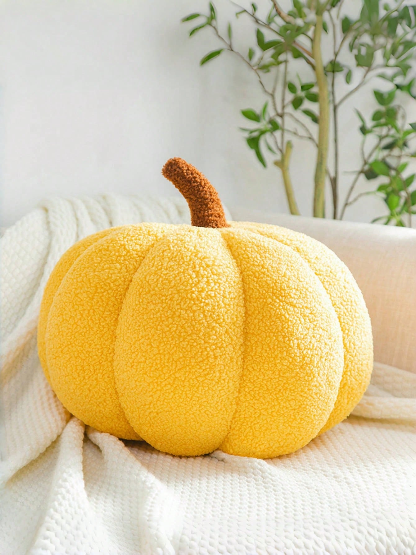 Pumpkin Pillow, Soft And Adorable Halloween Pumpkin Decorative Pillow, Perfect For Adding A Festive Touch To Your Home Decor. Ideal For Use In Bedrooms Or On Sofa Cushions, This Pumpkin Pillow Makes A