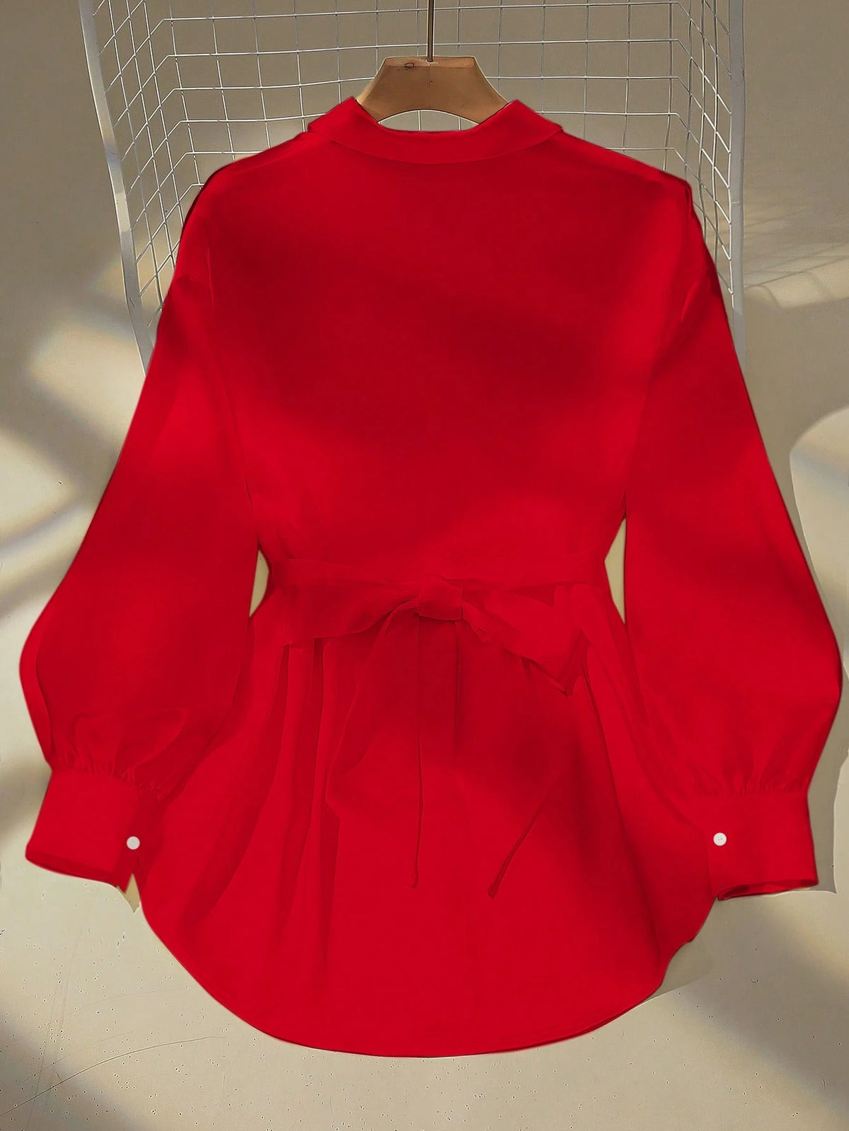 Qadelle Women's Simple Solid Color Casual Blouse Fall Cloth For Women