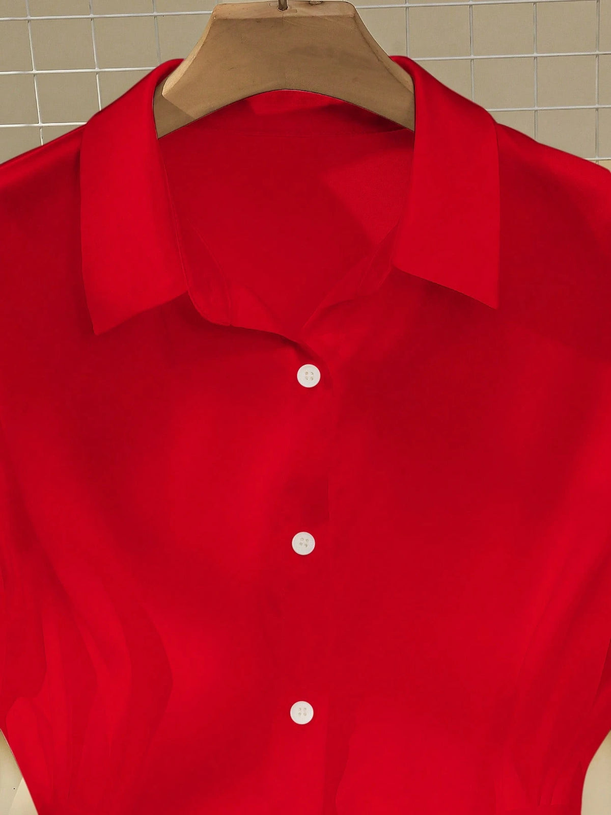 Qadelle Women's Simple Solid Color Casual Blouse Fall Cloth For Women