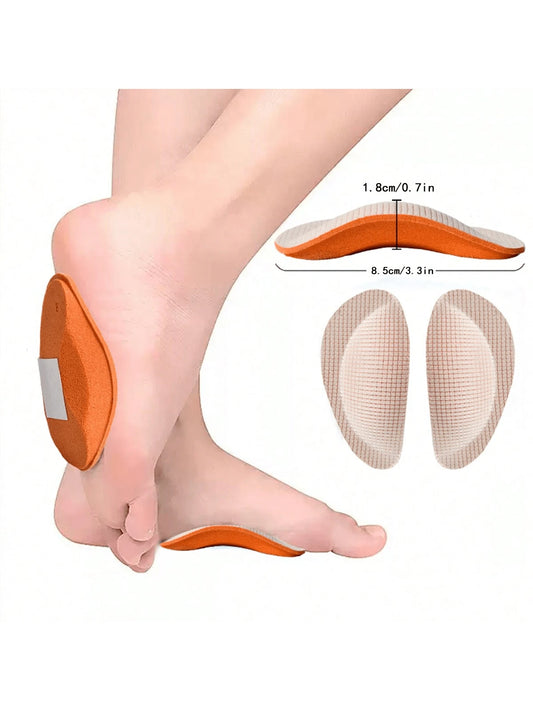 QKC 1 Pair EVA Insoles With Arch Support, Non-Slip Cushion, Comfortable Sports Insoles, Shoe Accessories For Sneakers, Snow Boots, Casual Shoes, Women Men Shoes