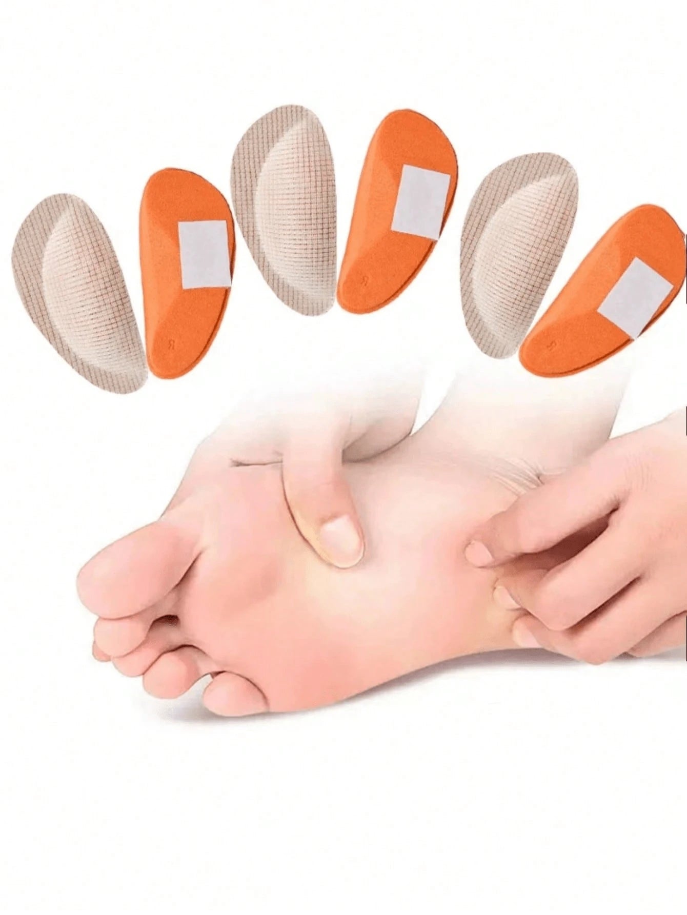 QKC 1 Pair EVA Insoles With Arch Support, Non-Slip Cushion, Comfortable Sports Insoles, Shoe Accessories For Sneakers, Snow Boots, Casual Shoes, Women Men Shoes