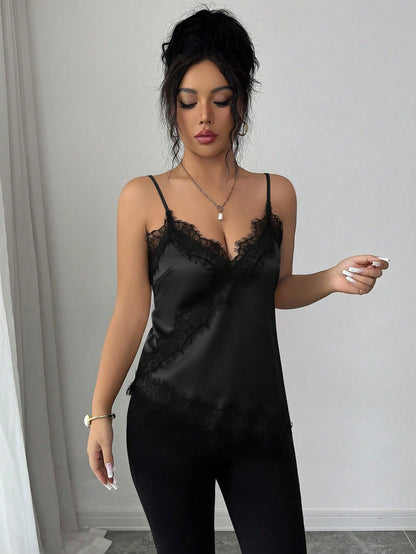 Rafferiza Women's Elegant French Lace Camisole