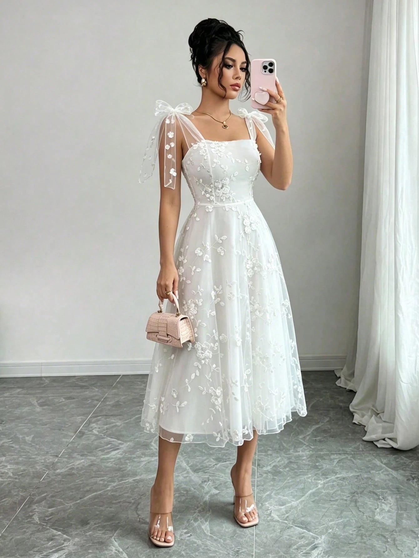 Raffinéa Elegant Lace Jacquard Dress Dresses For Women Vacation Outfits Women