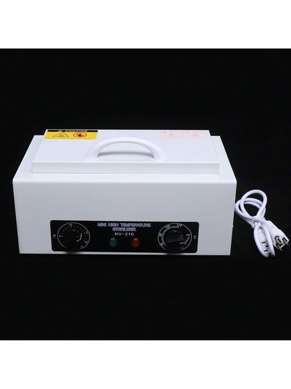 Rainaut 110V 300W Dry Heat Sterilizer Cabinet Autoclave Magnifier Tattoo Disinfect Salon Machine High-Temperature Disinfection Box, Metal Cleaning Box, Sterilizer Box 31*20.5*17.5cm/12.2*8.07*6.89in
