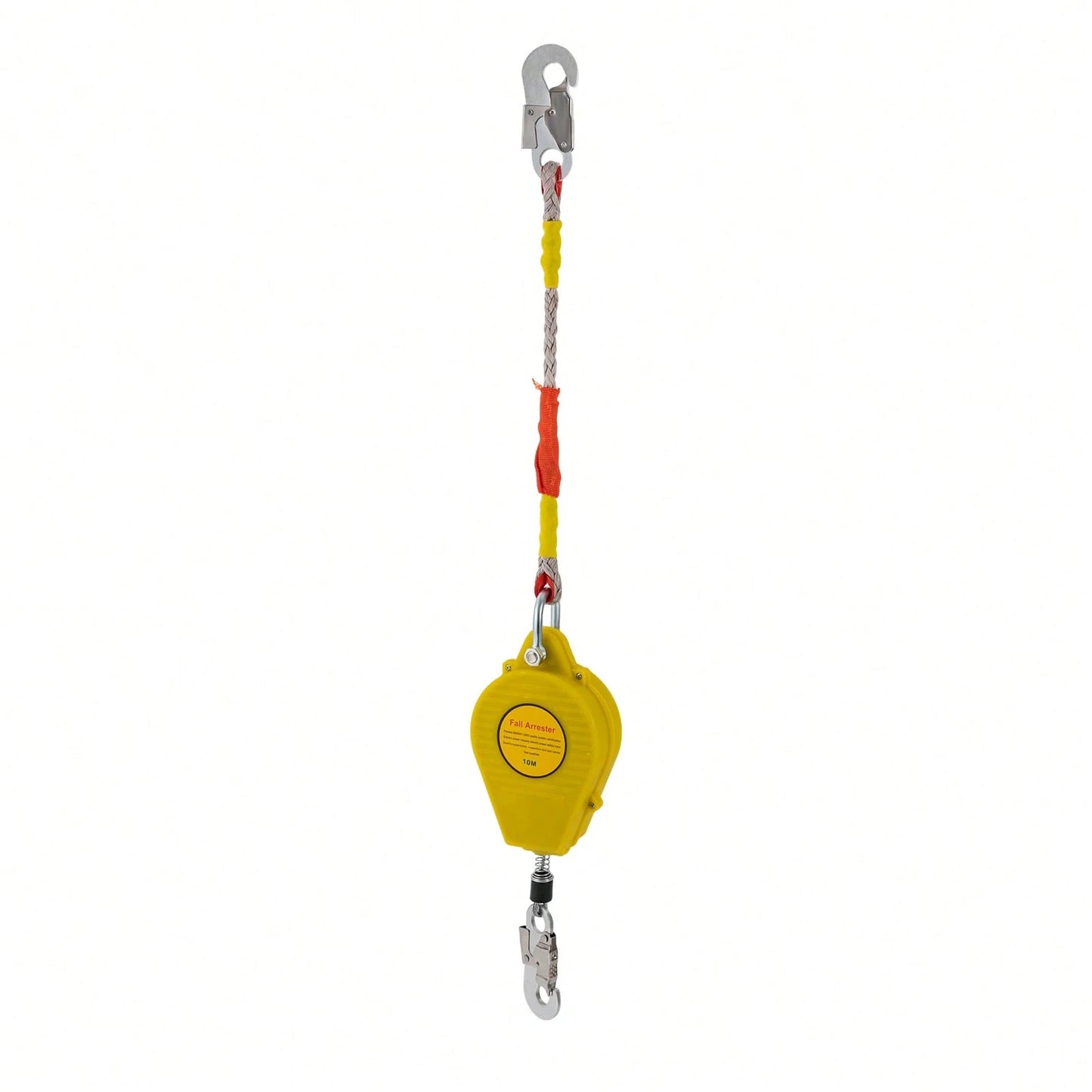 Rainaut Retractable Safety Line, 330 Lb Fall Protection Rope, Fall Protection Equipment With Retractable Safety Harness For Working At Heights, Engineering And Construction, 33 Feet (10 M) Fall Arrest