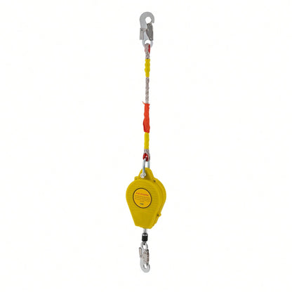 Rainaut Retractable Safety Line, 330 Lb Fall Protection Rope, Fall Protection Equipment With Retractable Safety Harness For Working At Heights, Engineering And Construction, 33 Feet (10 M) Fall Arrest