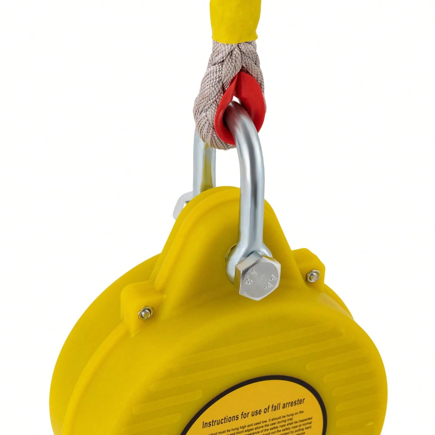 Rainaut Retractable Safety Line, 330 Lb Fall Protection Rope, Fall Protection Equipment With Retractable Safety Harness For Working At Heights, Engineering And Construction, 33 Feet (10 M) Fall Arrest