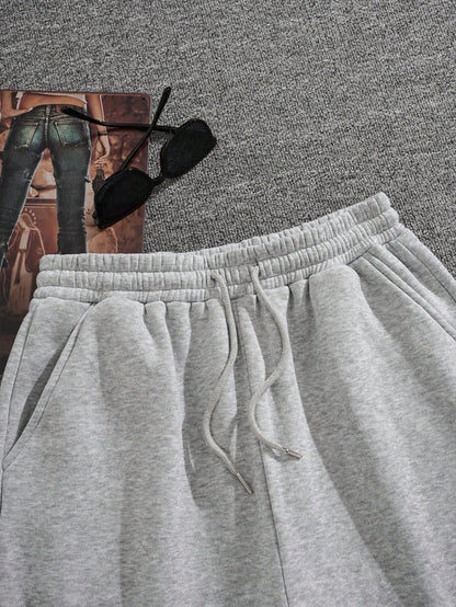 Randomly Sends 1 Pcs| 200gsm Men Polyester Shorts With IT'S ME Graphic Print- Shorts For Men, Joggers For Men, Y2K Aesthetic, Unisex
