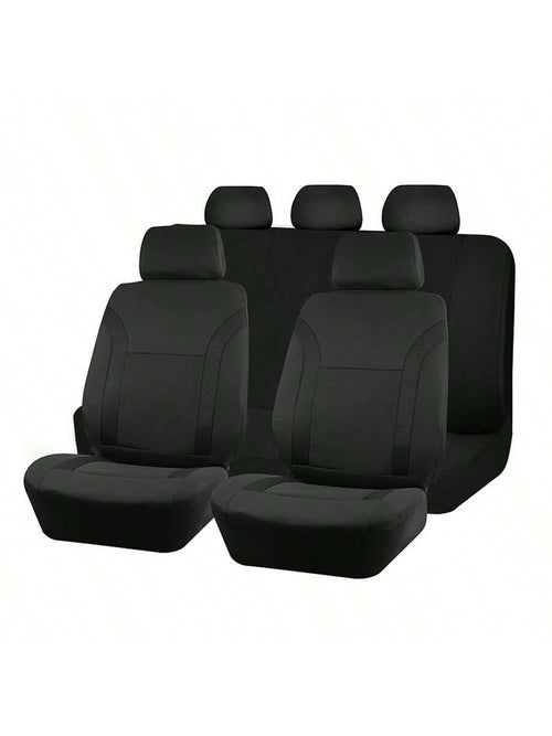 REMAX 9pcs Car Seat Covers Set Mesh Fabric With Airbag Universal Fit For Van Truck Car Suv Seat Cushion Auto Accessories New Design