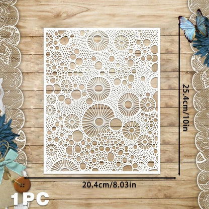 Reusable Painting Stencils, 25.0x20 Cm, For Painting, Scrapbooking, Home Decor, Furniture Stencils