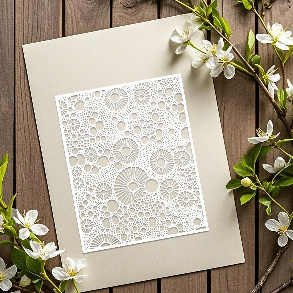 Reusable Painting Stencils, 25.0x20 Cm, For Painting, Scrapbooking, Home Decor, Furniture Stencils