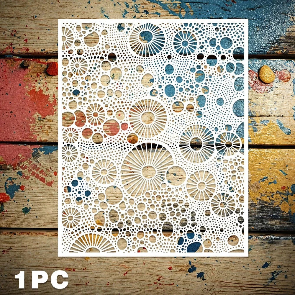 Reusable Painting Stencils, 25.0x20 Cm, For Painting, Scrapbooking, Home Decor, Furniture Stencils