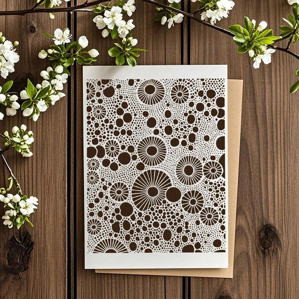 Reusable Painting Stencils, 25.0x20 Cm, For Painting, Scrapbooking, Home Decor, Furniture Stencils