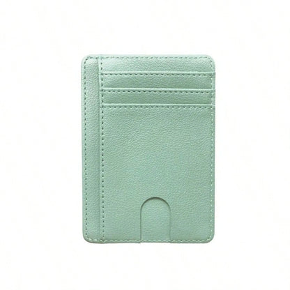RFID Blocking Card Holder, PU Leather ID Card Case, Slim Multi-Card Wallet, Portable & Fashionable Card Holder, Minimalist Wallet, Mini Wallet, Wallet, RFID Wallet, Card Holder