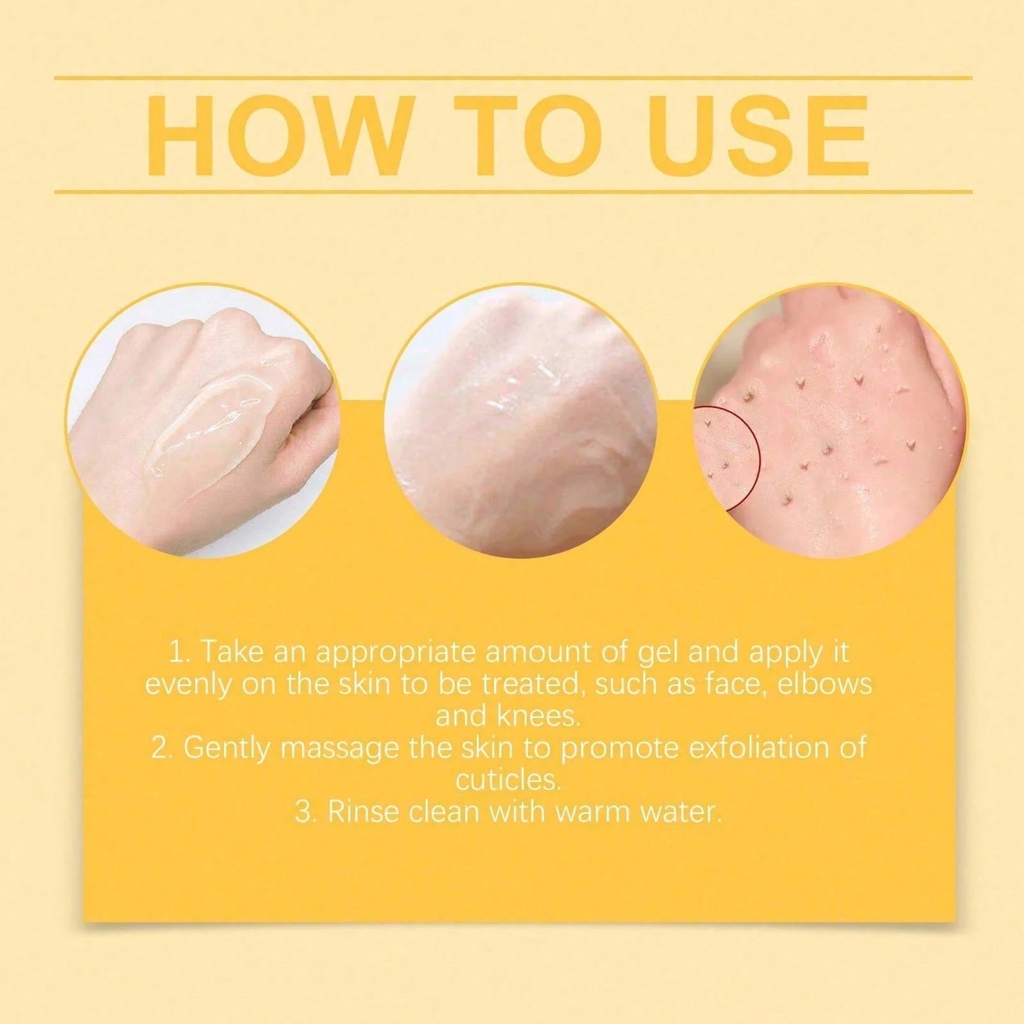 Rice Face Cleansing Gel Tender Skin Gel Face Cleansing Body Care Gentle Tender Muscles