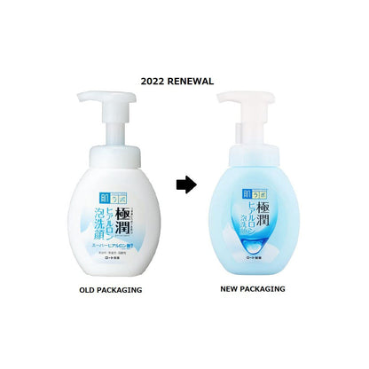 Rohto Hada Labo Gokujyun Hyaluronic Foaming Facial Wash