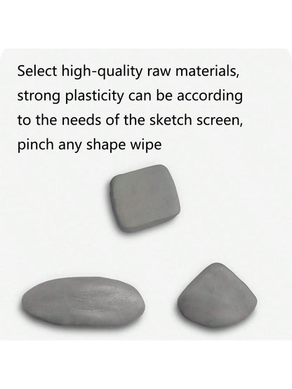 Rubber Clay Sketch Drawing Erasable Rubber Eraser Stationery, Back To School
